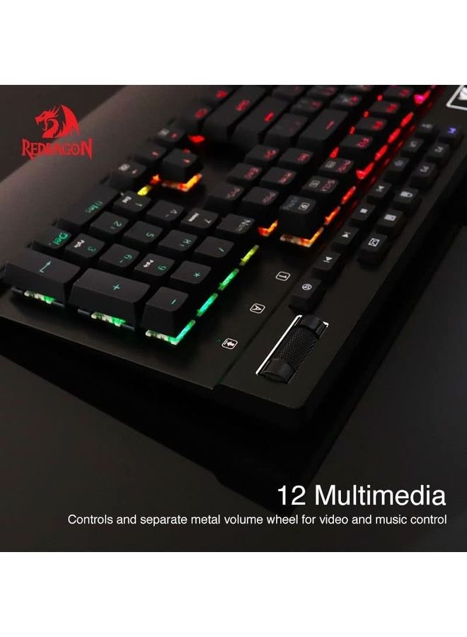 REDRAGON K550 YAMAFull RGB Mechanical Gaming Keyboard - Image 4