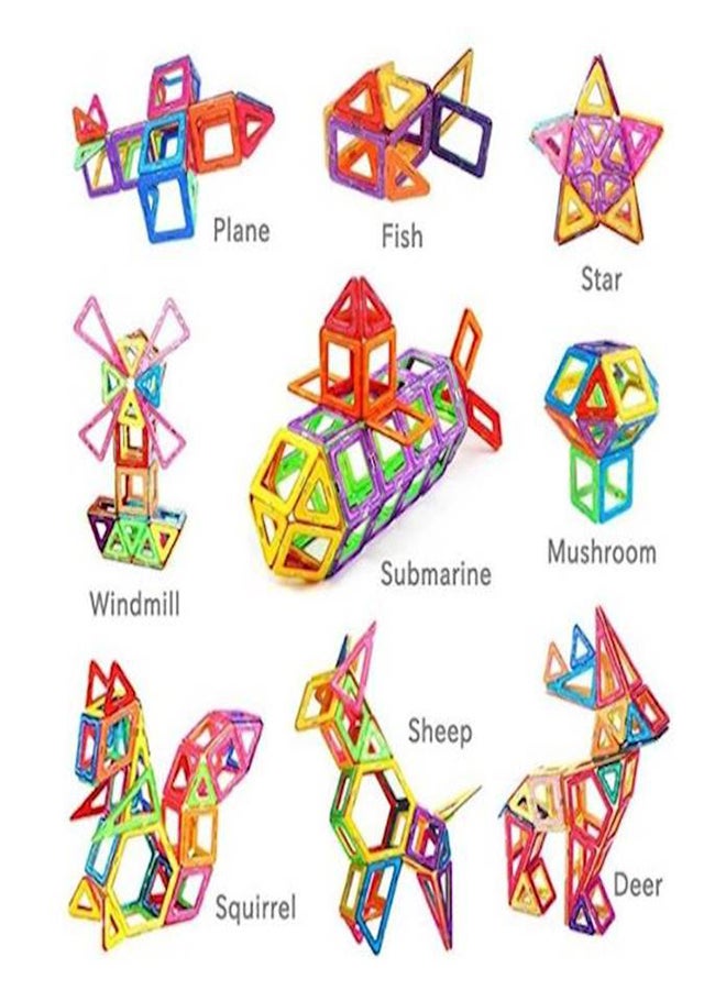 Generic - 2.72469E+12 36-Piece Educational Magnetic Colorful Tiles Set Durable Sturdy With Instruction Booklet 36 Upto 12 Months - Image 1