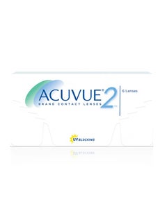 ACUVUE Acuvue Pack of 6 2 Clear 2-Week Contact Lenses  - Image 1