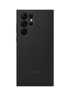 Samsung Galaxy S22 Ultra Smart Clear View Cover Black  - Image 2