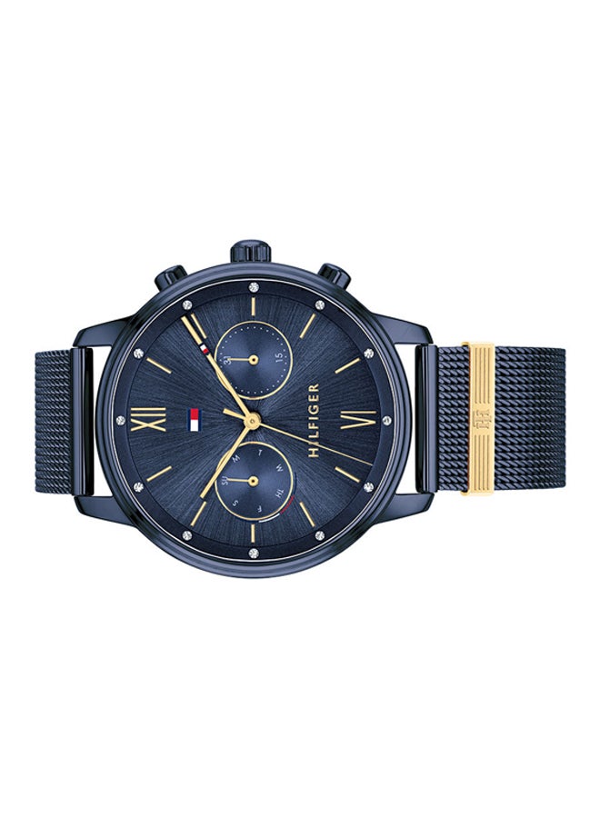 TOMMY HILFIGER - Women's Blake Round Shape Stainless Steel Analog Wrist Watch 38 mm - Blue - 1782305 - Image 1
