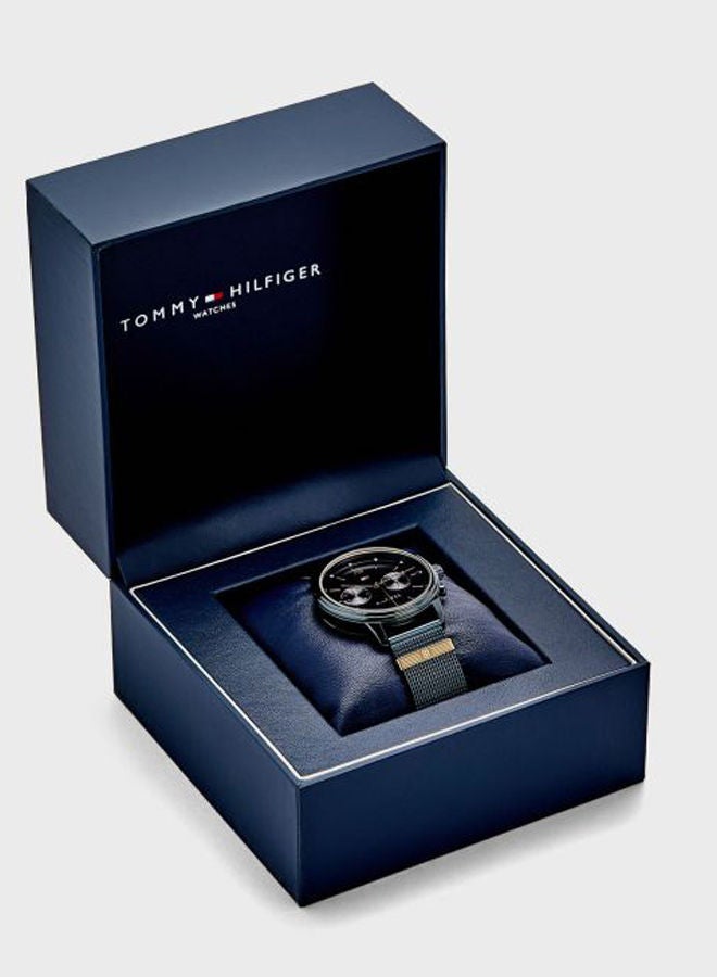 TOMMY HILFIGER - Women's Blake Round Shape Stainless Steel Analog Wrist Watch 38 mm - Blue - 1782305 - Image 1