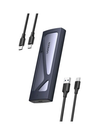 M.2 NVMe Enclosure SSD Adapter 10Gbps USB C 3.2 Gen2 Tool-Free External Enclosure NVMe Reader Supports M and B&M Keys and Size 2230 /2242 SSDs Thunderbolt 3 10.0 GB - v1660135066/N53340673A_1