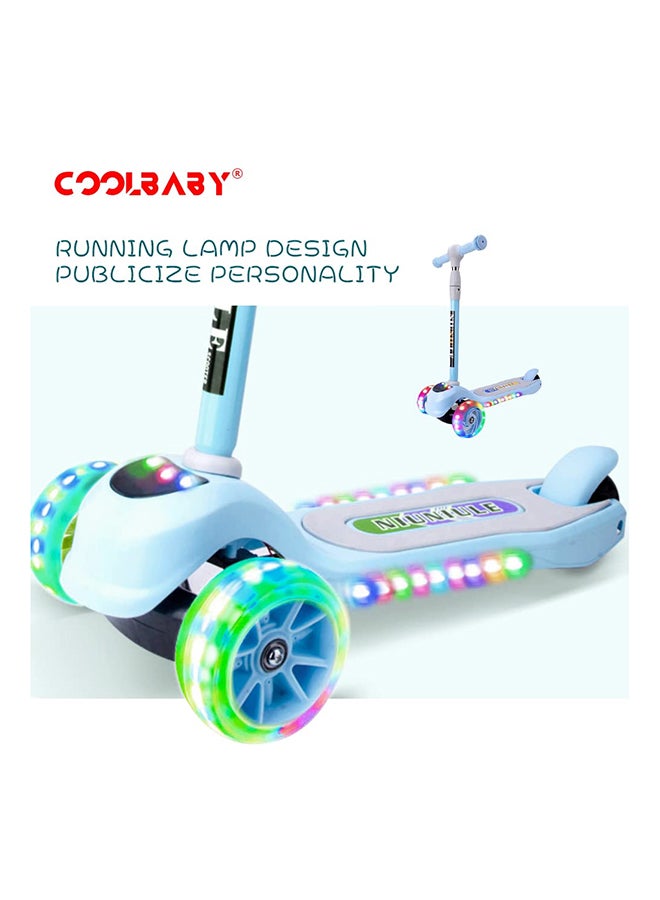 Cool Baby - 3-Wheel Adjustable Kick Scooter, Age 1+ Years 60x20x65cm - Image 1