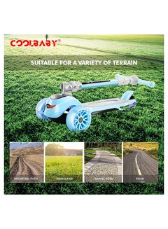 Cool Baby 3-Wheel Adjustable Kick Scooter, Age 1+ Years 60x20x65cm  - Image 4