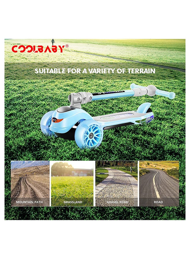 Cool Baby - 3-Wheel Adjustable Kick Scooter, Age 1+ Years 60x20x65cm - Image 1