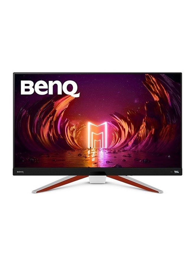 BenQ - 27 inch MOBIUZ EX2710U 4K UHD VESA DisplayHDR600 IPS Gaming Monitor with Remote-4k@120Hz PS5 Compatible,98%DCI-P3,144Hz,1ms MPRT,AMD FreeSync Premium Pro,Speakers,HDMI 2.1,DP,USB 3.0Hu White - Image 1