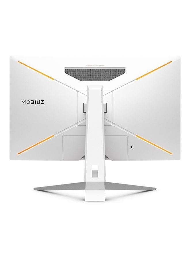BenQ - 27 inch MOBIUZ EX2710U 4K UHD VESA DisplayHDR600 IPS Gaming Monitor with Remote-4k@120Hz PS5 Compatible,98%DCI-P3,144Hz,1ms MPRT,AMD FreeSync Premium Pro,Speakers,HDMI 2.1,DP,USB 3.0Hu White - Image 1
