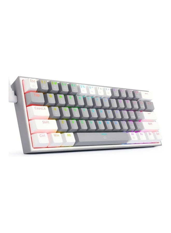 ريدراجون - لوحة مفاتيح سلكية K617 فيز بتصميم 60% وبإضاءة RGB للألعاب - Image 1