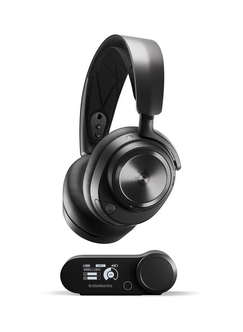 Arctis Nova Pro Wireless High-Fidelity Gaming Audio Headset with Active Noise Cancellation for PC & PlayStation - Black