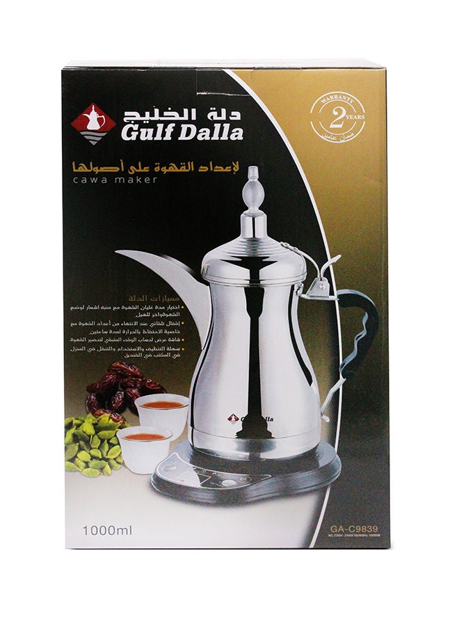 Gulf Dalla Coffee Maker 1000.0 ml 1000.0 W GA-C9839 Silver  - Image 1