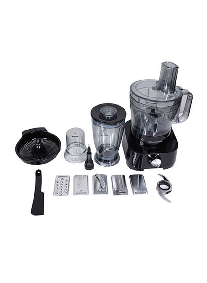 هومر - محضر طعام متعدد الوظائف 10 في 1 3.5 L 1000.0 W HSA239-02 شفاف/ أسود - Image 1