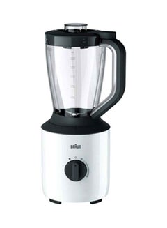 BRAUN Power Blender, Varaible Speeds, Pulse Function, Chopper Attachmnet, Grinder Attachment, Dishwasher Safe, 2 L 800 W JB3123WH White  - Image 2