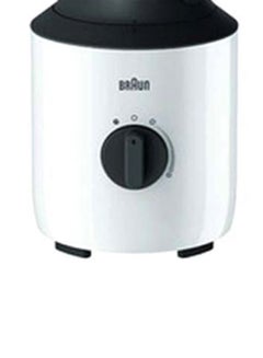 BRAUN Power Blender, Varaible Speeds, Pulse Function, Chopper Attachmnet, Grinder Attachment, Dishwasher Safe, 2 L 800 W JB3123WH White  - Image 5