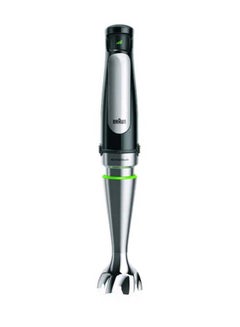 BRAUN Multi Quick 7, 1.5L Food Processor, 0.600L Beaker, Whisk, Stainless Steel Shaft, Splash Control, MQ7045X Silver/Black  - Image 2