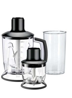 BRAUN Multi Quick 7, 1.5L Food Processor, 0.600L Beaker, Whisk, Stainless Steel Shaft, Splash Control, MQ7045X Silver/Black  - Image 5