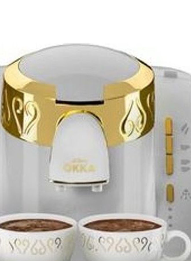 Arzum Okka Turkish Coffee Machine 710.0 W OK008-B White/Gold  - Image 3