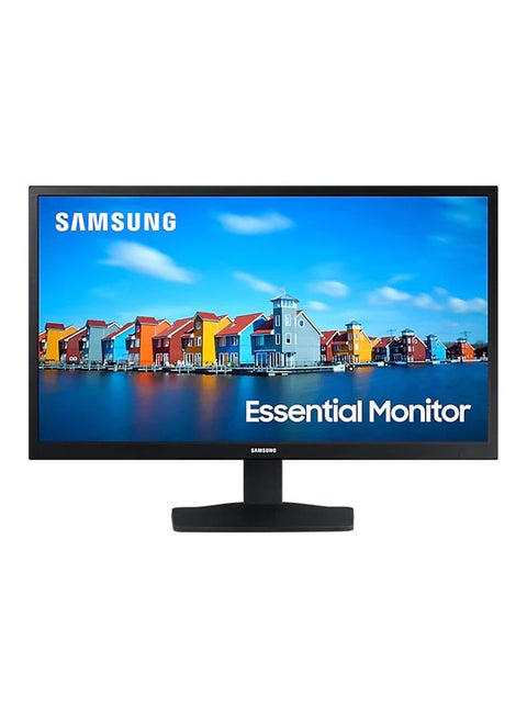 S33A Flat Monitor With 22-Inch FHD (1920x1080) Display, VA Panel Technology, 60 Hz Refresh Rate, 5ms Response Time, HDMI, Game Mode, Eye Saver mode, Flicker Free Black