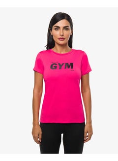 R&B Printed Comfortable T-Shirt Fuchsia  - Image 1