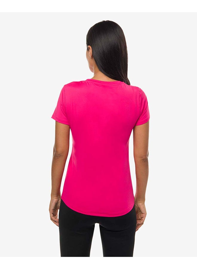 R&B Printed Comfortable T-Shirt Fuchsia  - Image 3
