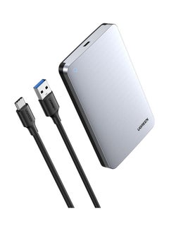 يو جرين حاوية محرك الأقراص الصلبة USB C من الألومنيوم مقاس 2.5 بوصة USB 3.1 النوع C إلى SATA 2.5 حافظة قرص قارئ خارجي Gen 2 Thunderbolt 3 UASP لأجهزة الكمبيوتر المحمول MacBook 7 مم 9.5 مم PS4 TV  - Image 1
