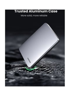 يو جرين حاوية محرك الأقراص الصلبة USB C من الألومنيوم مقاس 2.5 بوصة USB 3.1 النوع C إلى SATA 2.5 حافظة قرص قارئ خارجي Gen 2 Thunderbolt 3 UASP لأجهزة الكمبيوتر المحمول MacBook 7 مم 9.5 مم PS4 TV  - Image 5