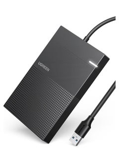 محول علبة القرص الصلب حالة القرص الصلب خارجي 5Gbps حاوية HDD يواس بي الى ستا سانديسك وويسترن ديجيتال وسيغات وتوشيبا وهيتاشي ساتا 3، و HDD وSSD 6TB وبلاي ستيشن 4 （غطاء فقط والقرص الصلب غير مشمول） 6.0 TB