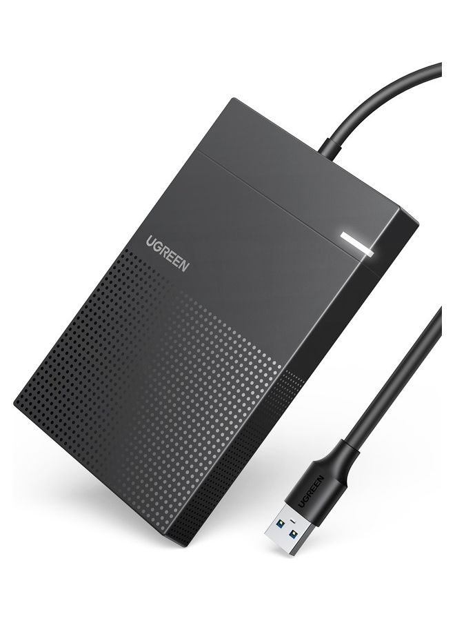يو جرين - محول علبة القرص الصلب حالة القرص الصلب خارجي 5Gbps حاوية HDD يواس بي الى ستا سانديسك وويسترن ديجيتال وسيغات وتوشيبا وهيتاشي ساتا 3، و HDD وSSD 6TB وبلاي ستيشن 4 （غطاء فقط والقرص الصلب غير مشمول） 6.0 TB - Image 1