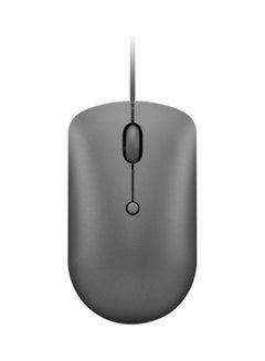 Lenovo 540 USBC Compact Wired Mouse Grey  - Image 1