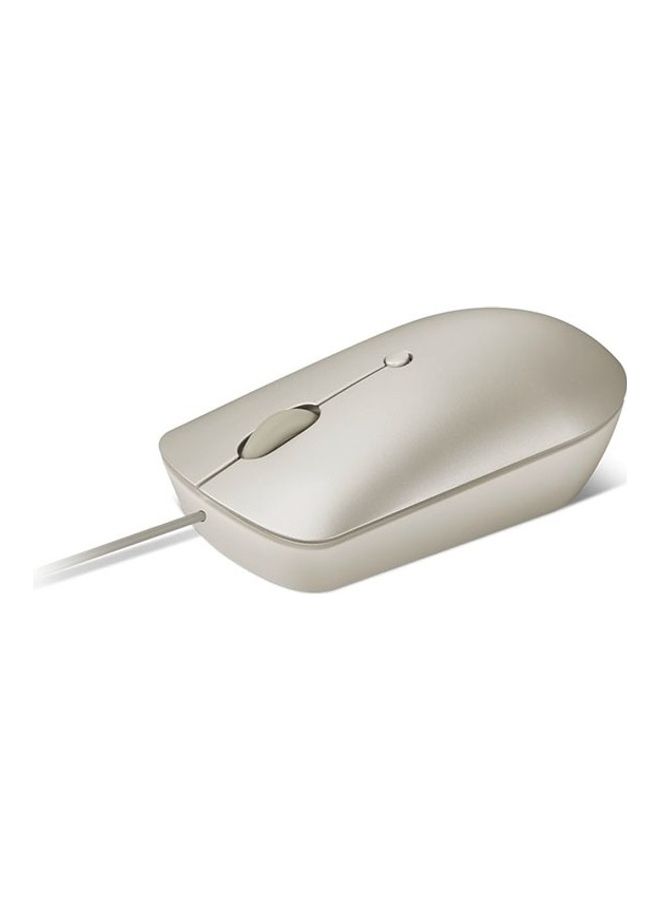 Lenovo 540 USBC Wired Compact Mouse Sand  - Image 2