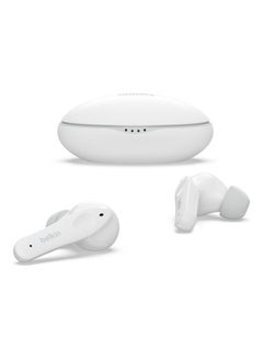 Soundform Nano True Wireless Earbuds for Kids 85dB Limit for Ear Protection Online Learning  School IPX5 Certified 24 H Play Time for iPhone Galaxy Pixel and More White