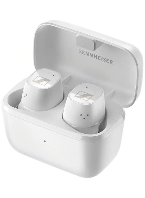Cx Plus True Wireless Earbuds  Bluetooth In-Ear Headphones For Music And Calls With Active Noise Cancellation Customizable Touch Controls Bass Boost Ipx4 And 24-Hour Battery Life White
