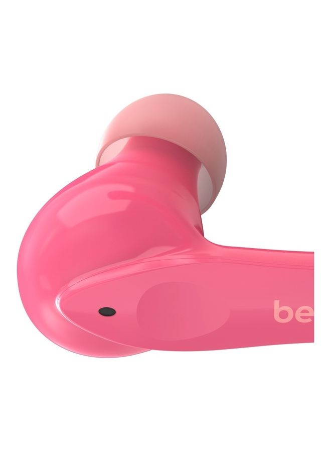 belkin Soundform Nano True Wireless Earbuds For Kids Online Learning School Travel Compatible With Laptop MacBook Iphone Ipad Galaxy Tablet Pink  - Image 5