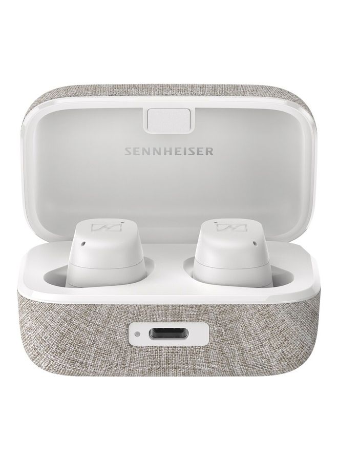Sennheiser - Momentum True Wireless 3 Earbuds Bluetooth in Ear Headphones for Music and Calls with Adaptive Noise Cancellation White - Image 1