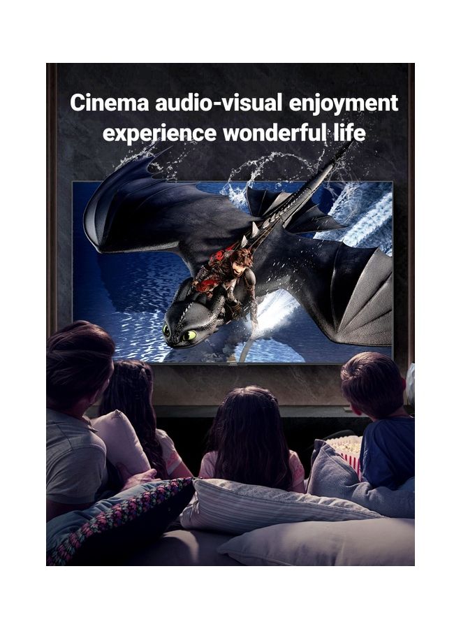 Ugreen - 8K HDMI 2.1 Cable 5M Ultra HD High-Speed 48Gbps 8K@60Hz Braided Cord eARC Dynamic HDR Dolby Vision for MacBook Pro PS5 Switch TV Xbox UHD TV Blu-Ray Projector black - Image 1