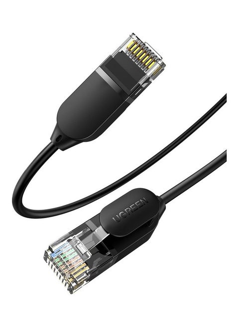 Ethernet Cable High Speed 10Gbps CAT6a Network Cord Ultra Slim LAN RJ45 Wire Gigabit Lead Compatible with PS5/4 Xbox One/Series WiFi Box Smart TV Router Hub-3M Black