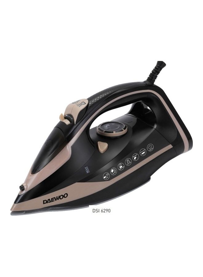 DAEWOO Steam Iron 2800.0 W DW-DSI-6290 Black/Brown 