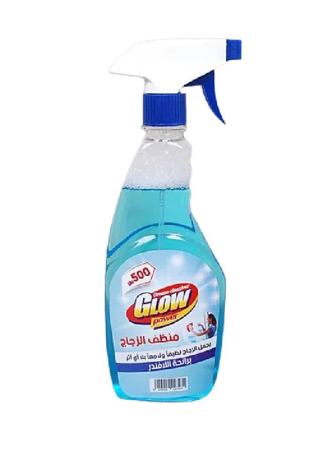 Glow Power Glass Cleaner Blue 500ml - Image 1