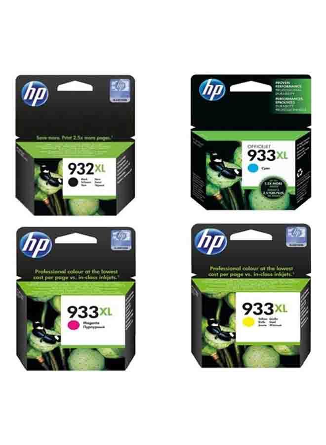 HP 4-Piece High Yield Ink Multicolour - Image 1