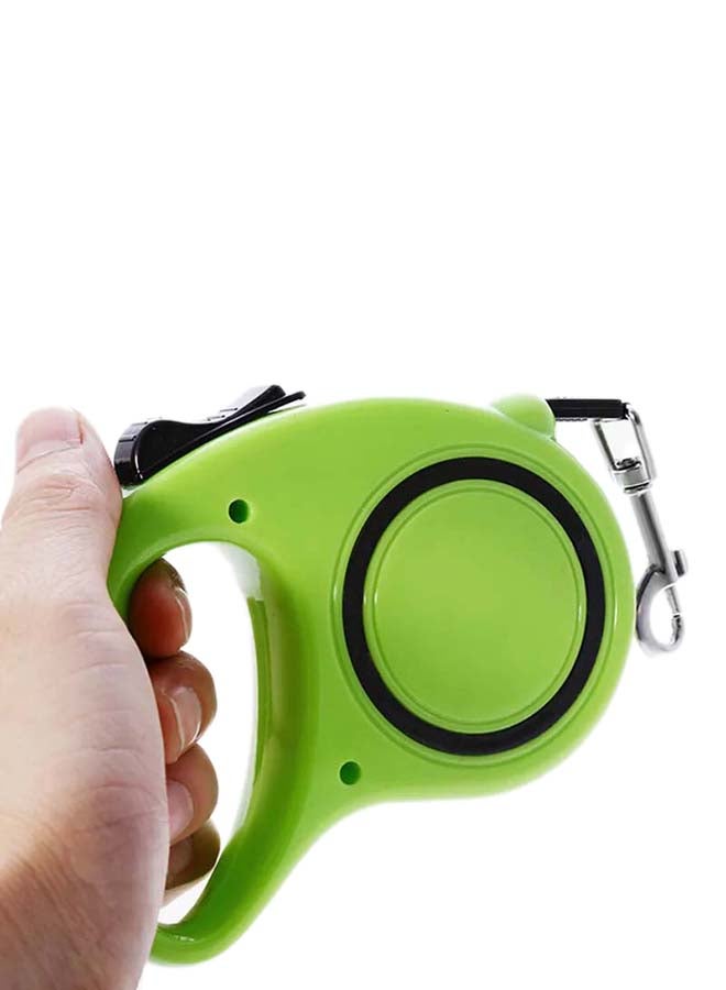 مقود حيوانات قابل للسحب بقفل يمكن استخدامه بيد واحدة أخضر 3متر - Image 4