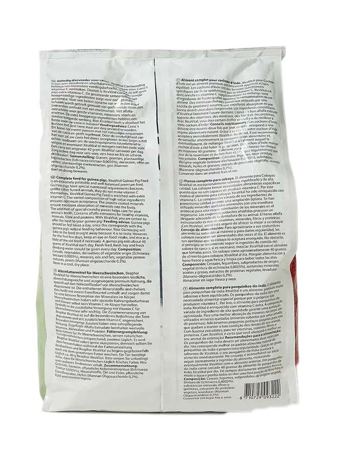 beaphar Xtravital Guinea Pig Feed Green 2.5kg  - Image 2