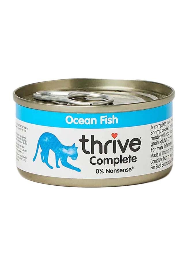 THRIVE Complete Cat Wet Food - Ocean Fish Multicolour 75grams - Image 1