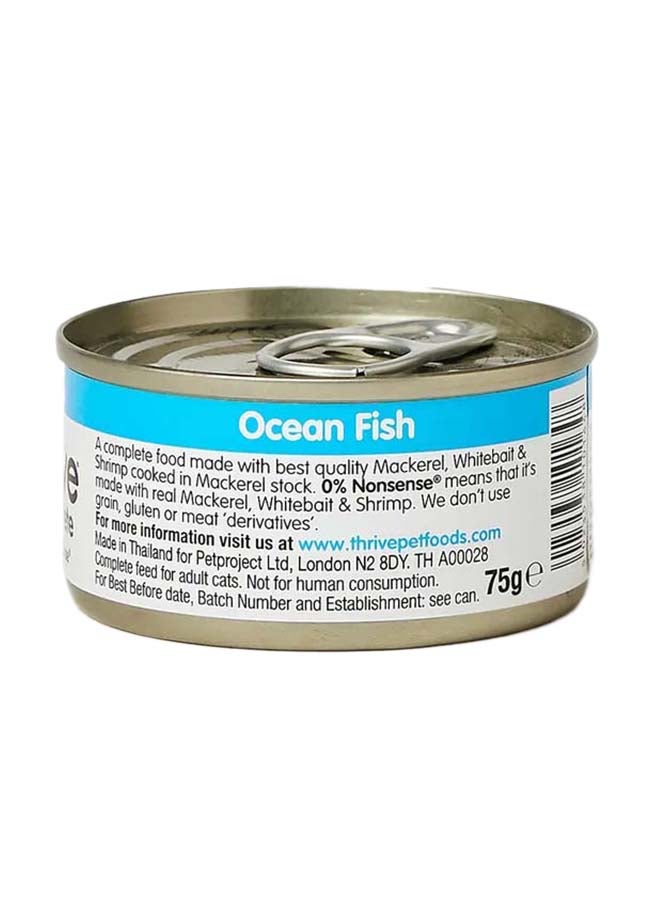 THRIVE Complete Cat Wet Food - Ocean Fish Multicolour 75grams - Image 2