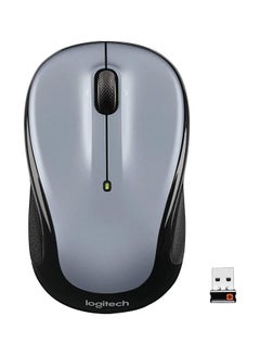 M325 Wireless Mouse, 2.4 GHz with USB Unifying Receiver, 1000 DPI Optical Tracking, 18-Month Life Battery, PC/Mac/Laptop Silver/Black
