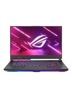 ROG Strix G15 (2022) Gaming Laptop With 15.6-Inch QHD (2560x1440) Display, AMD Ryzen 7-6800H Processor/16GB RAM/1TB SSD/6GB NVIDIA GeForce RTX 3060 Graphics/Windows 11 Home/ Arabic Eclipse Grey