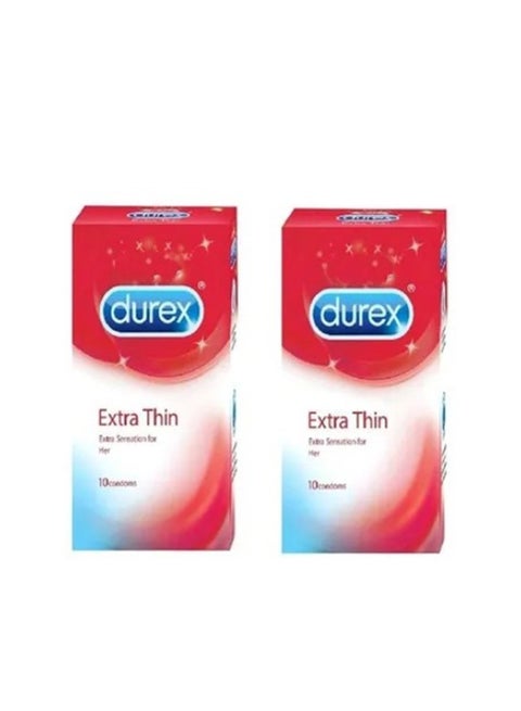 Pack Of 2 Extra Thin Condom