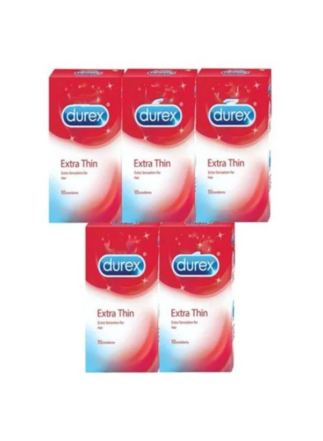 Pack Of 5 Extra Thin Condom - v1660291489/N23404192A_1