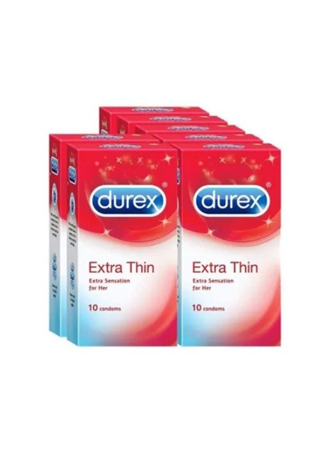 Durex - Pack of 7 - Extra Thin Condom - Image 1