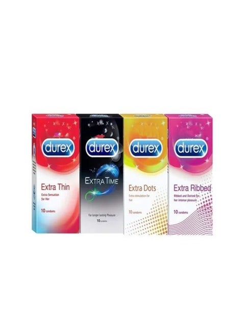 Pleasure Pack -10 Count (Pack of 4)