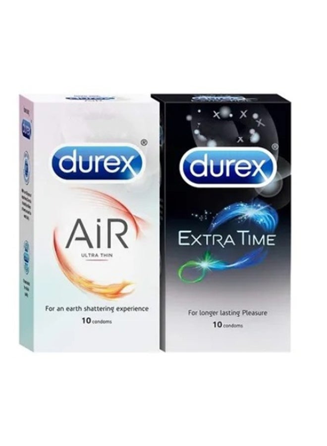 Durex Pack Of 2 Combo Condoms  - Image 1